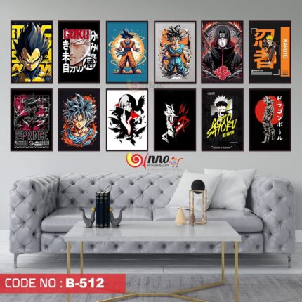 Wall Canvas Anime Lovers