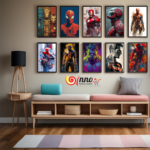 Wall Board Wall Canvas Aesthetic Wall board Marvel Lovers