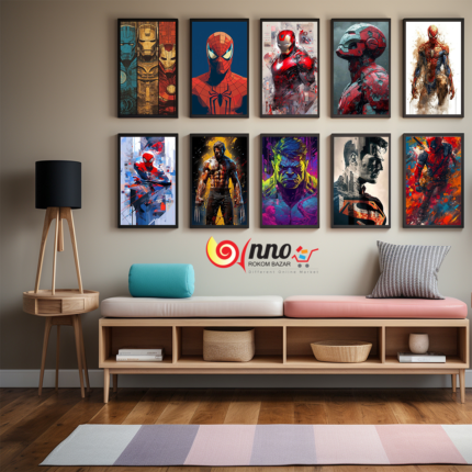 Wall Board Wall Canvas Aesthetic Wall board Marvel Lovers