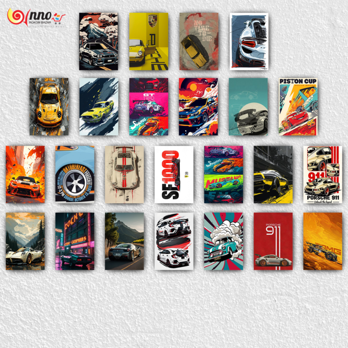 Wall Canvas Wall Board Wall Frame Car Lovers