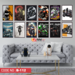 Wall Canvas Wall Board Wall Frame Bike Lovers