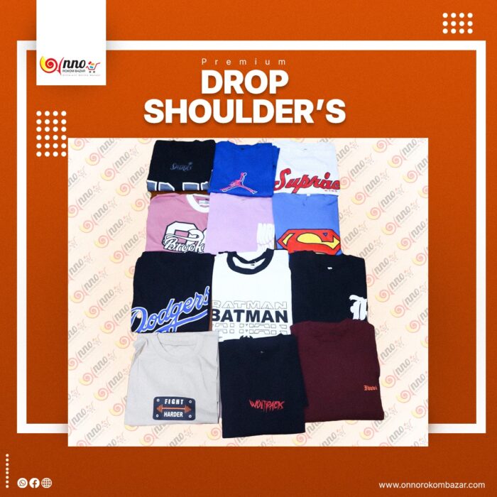 Upgrade Your Style with Premium Quality Drop Shoulder Clothing. 