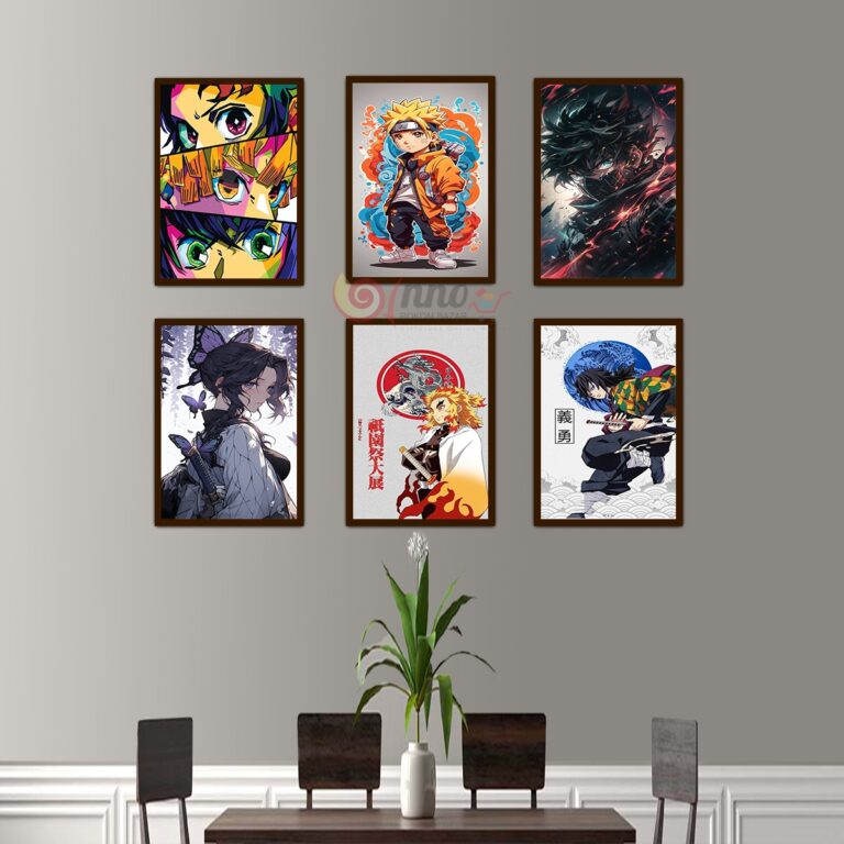Anime Characters Wall Board