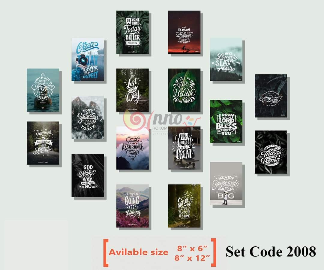 Wall Canvas English & Bangla Quotes