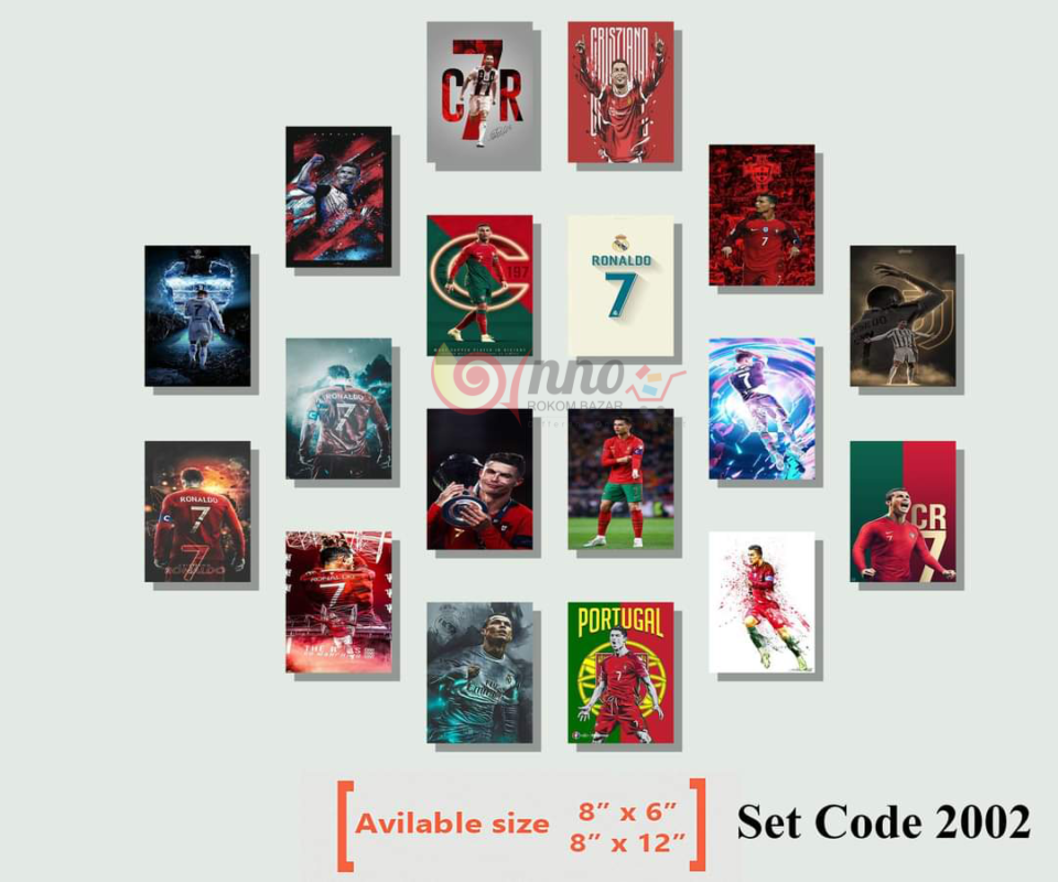 Wall Canvas Ronaldo Lovers Wall Board Wall Canvas Wall Frame Home Decor Customized