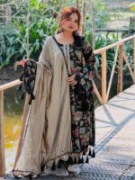 Digital Print Three Piece Salwar Kameez!