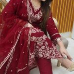Embroidery Three Piece