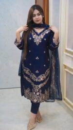 Embroidery Three Piece