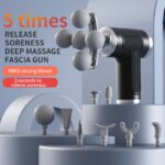 Five-Head Fascia Massage Gun – DH-780