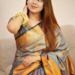 Kanjivaram katan Sharee with blause pcs