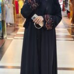 Dubai Cherry Borka with Hijab