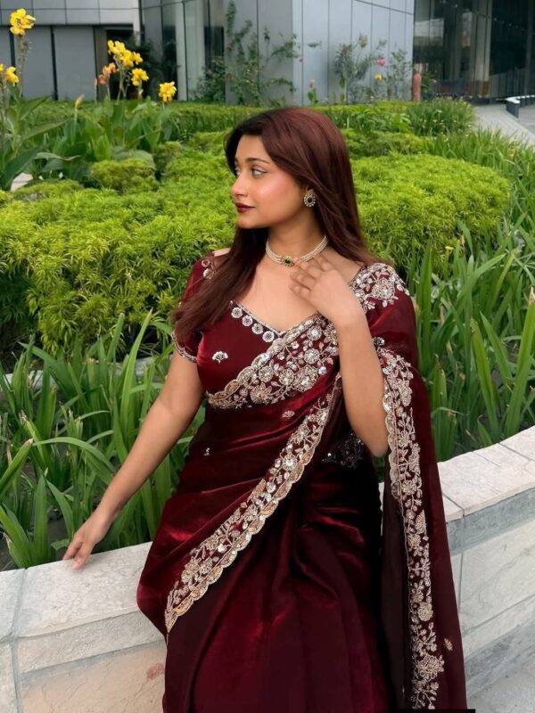 Indian Fendi Silk Saree Collection