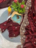 Indian Fendi Silk Saree Collection